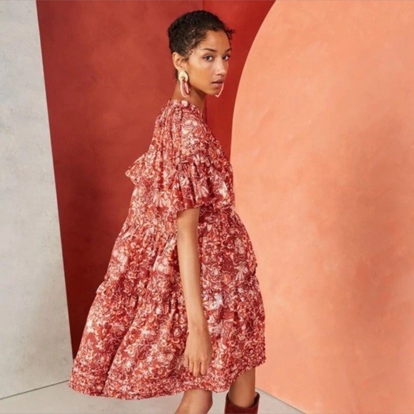 Ulla Johnson Fawn Mini Dress Sz XS/0 - Picture 3 of 6